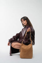 Bolso de Hombro - Nova - Camel Claro
