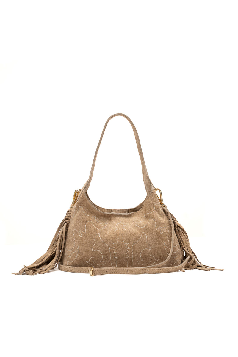 Sac À Bandoulière Rodeo - Taupe