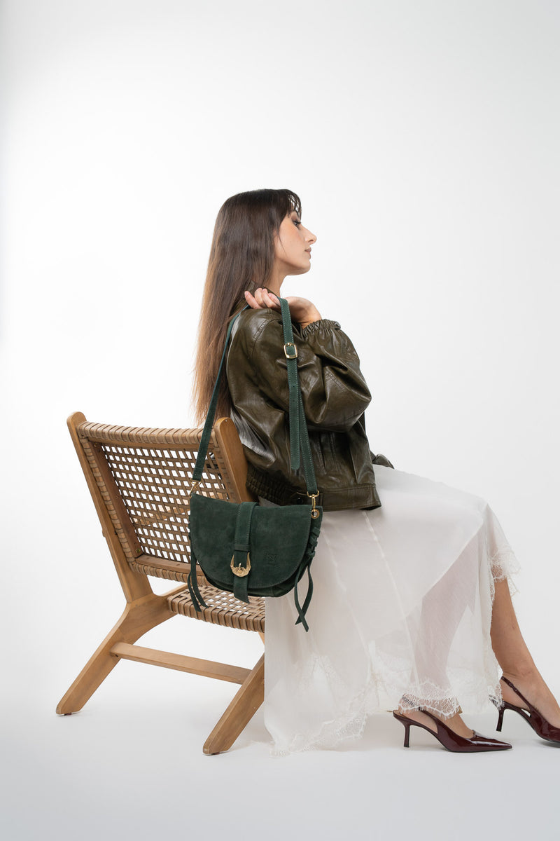 Sac À Bandoulière Texas - Vert Foncé