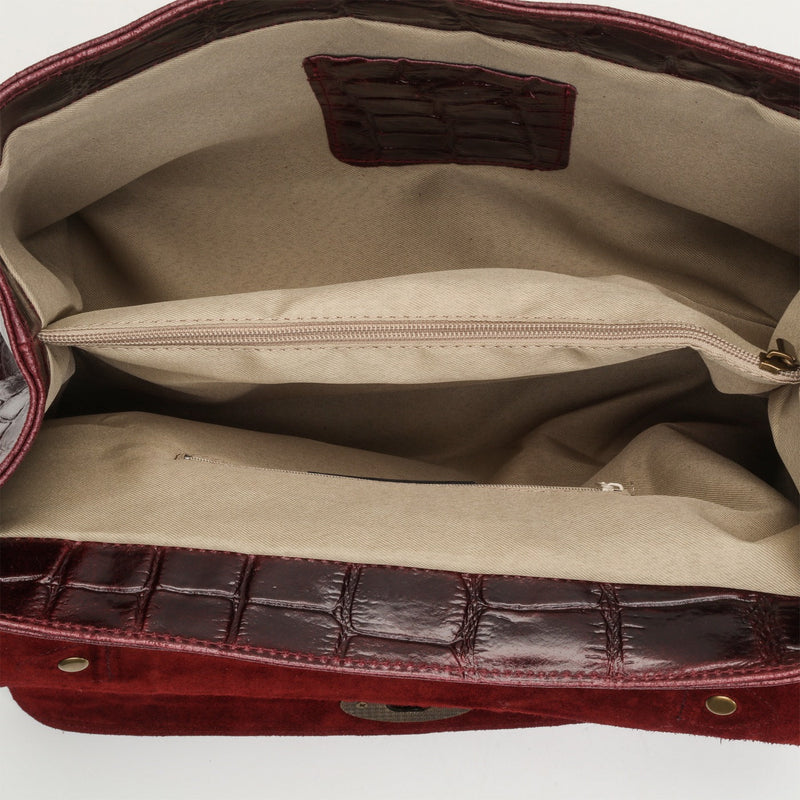 Sac À Main Lisa - Bordeaux