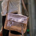 Sac En Bandoulière Nyle - Rose Metallique