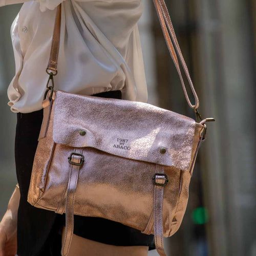 Sac À Bandoulière Nyle - Rose Metallique