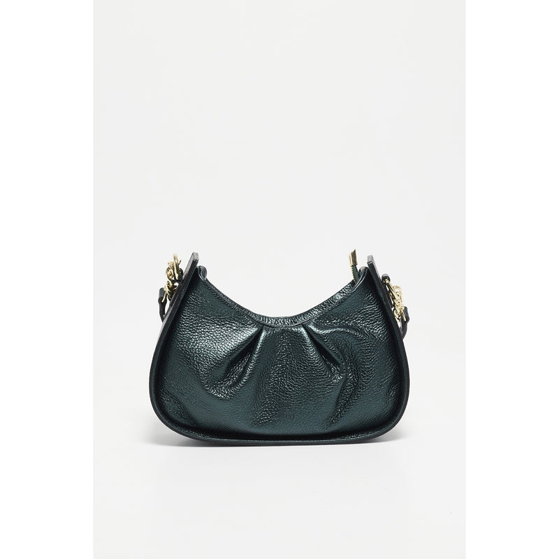 Adam Handbag - Metallic Green