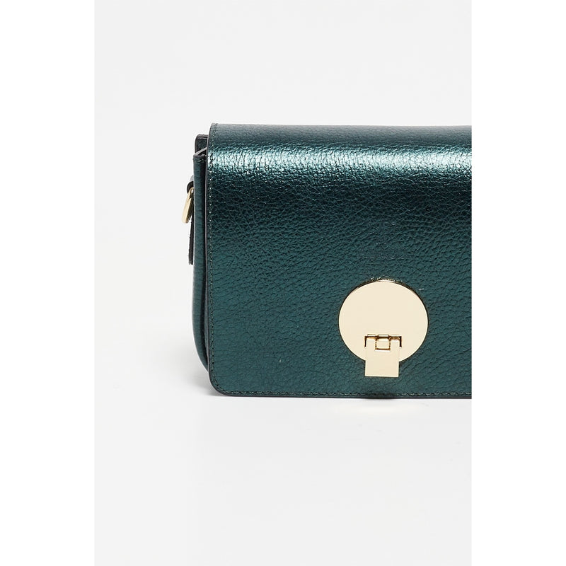 Karla Shoulder Bag - Metallic Green