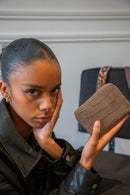 Petite Maroquinerie Mini Waly  - Taupe