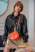 Sac à Bandoulière - Polly - Orange Foncé