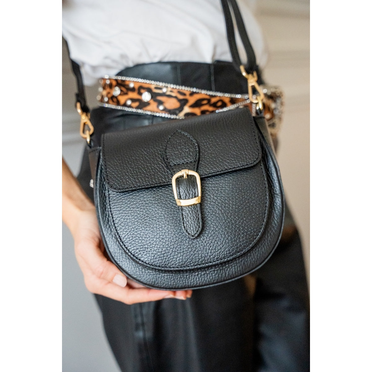 Sac En Bandoulière Polly - Noir