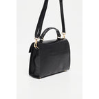 Sac En Bandoulière Sandy Croco - Noir