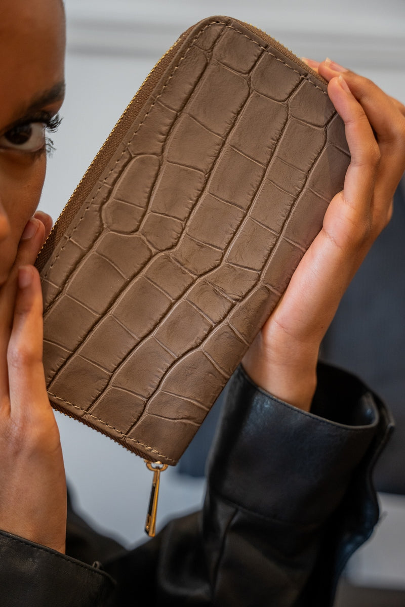 Petite Maroquinerie Waly - Taupe