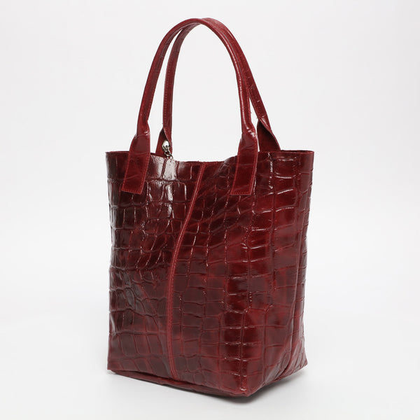 Star Handbag - Burgundy