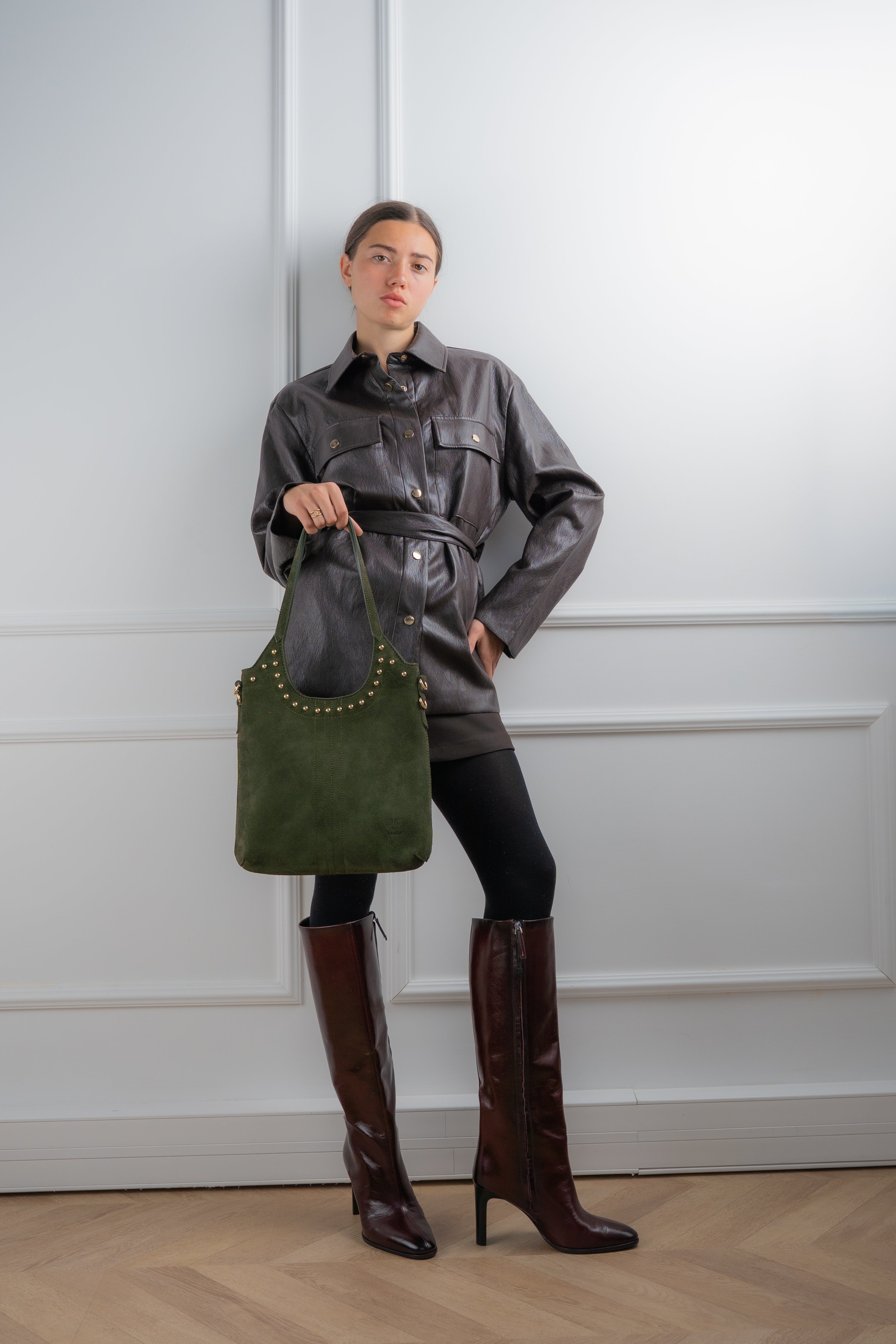 Bolso de hombro - Dane - Verde