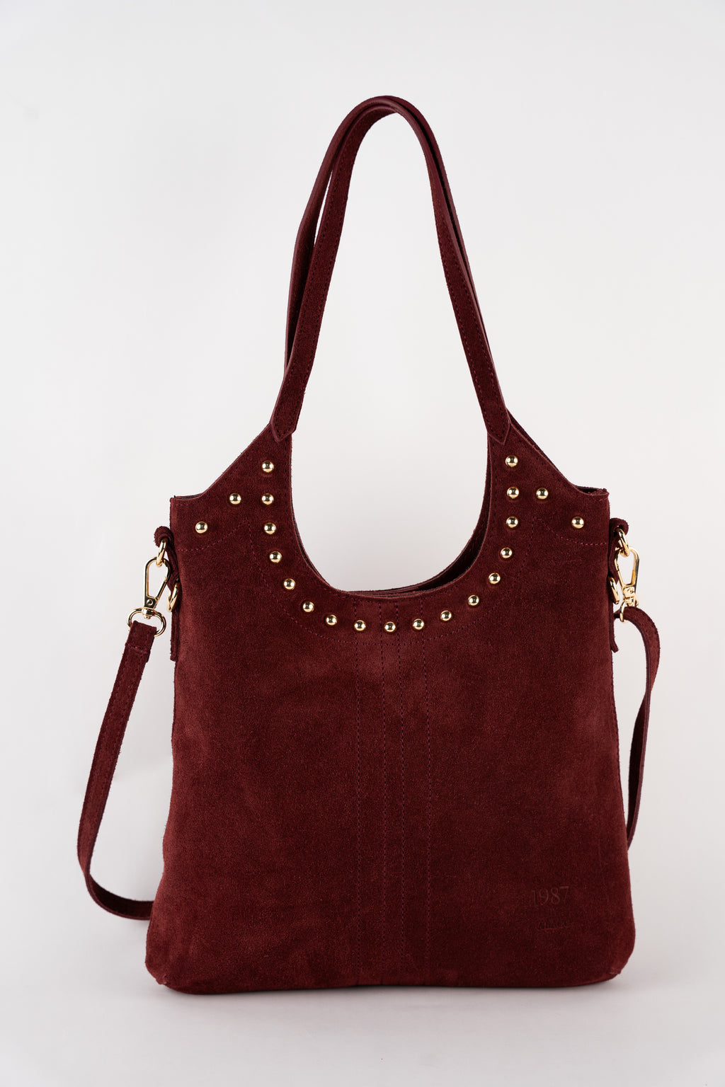 Bolso de hombro Dane - Burdeos