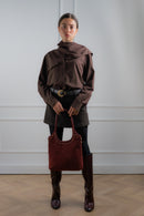 Dane Shoulder Bag - Burgundy