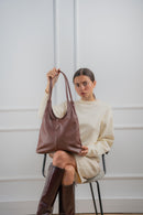 Sac Porte Epaule Fred - Marron