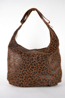 Kaelis Shoulder Bag - Brown Leopard Pattern