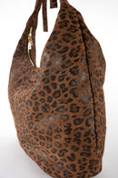 Kaelis Shoulder Bag - Brown Leopard Pattern
