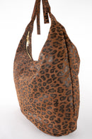 Kaelis Shoulder Bag - Brown Leopard Pattern