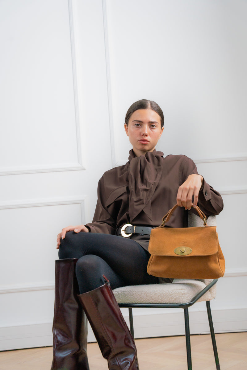 Sac A Bandouliere Louis - Camel