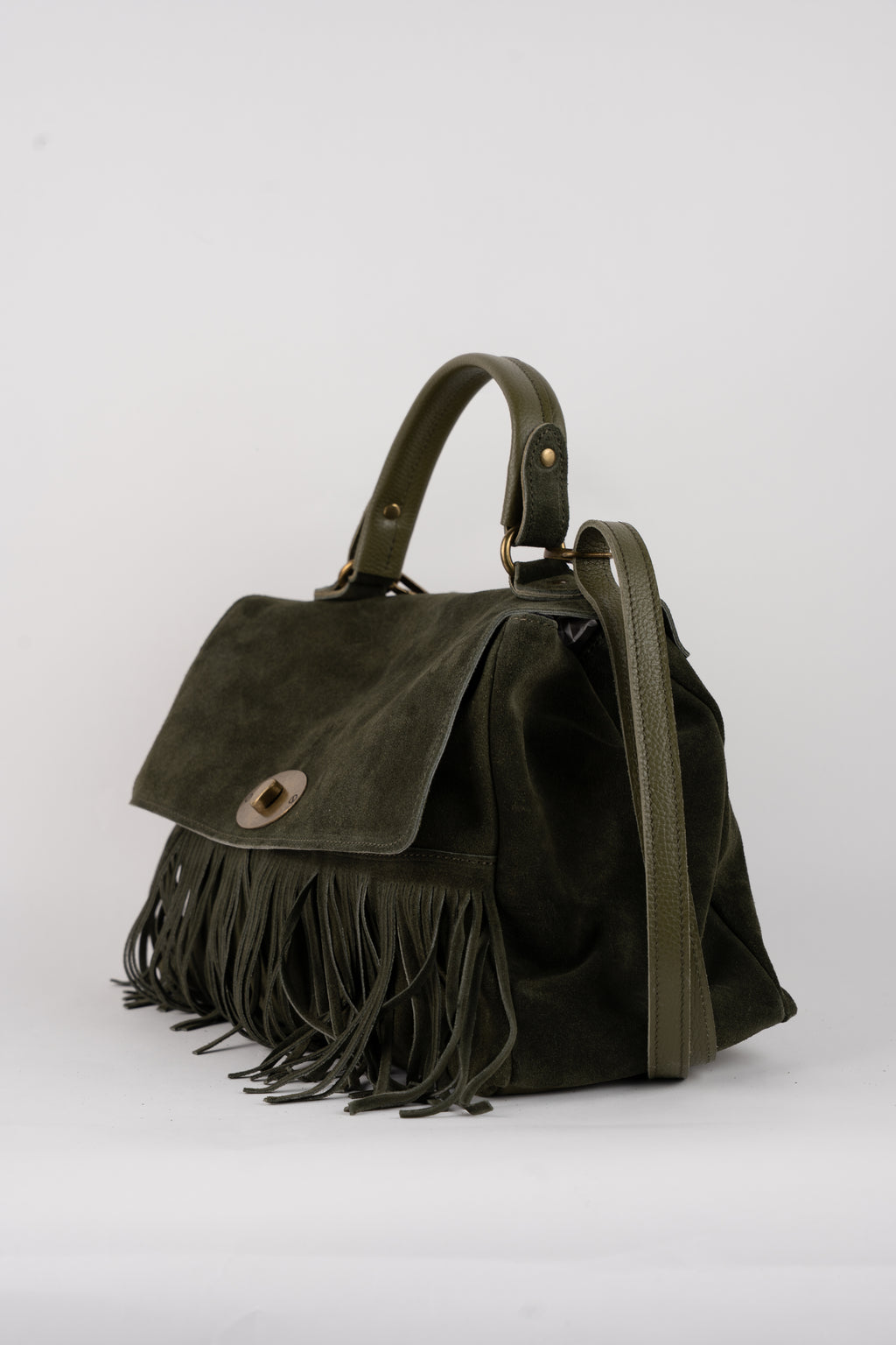Sac A Main Mick Frange - Vert Bouteille