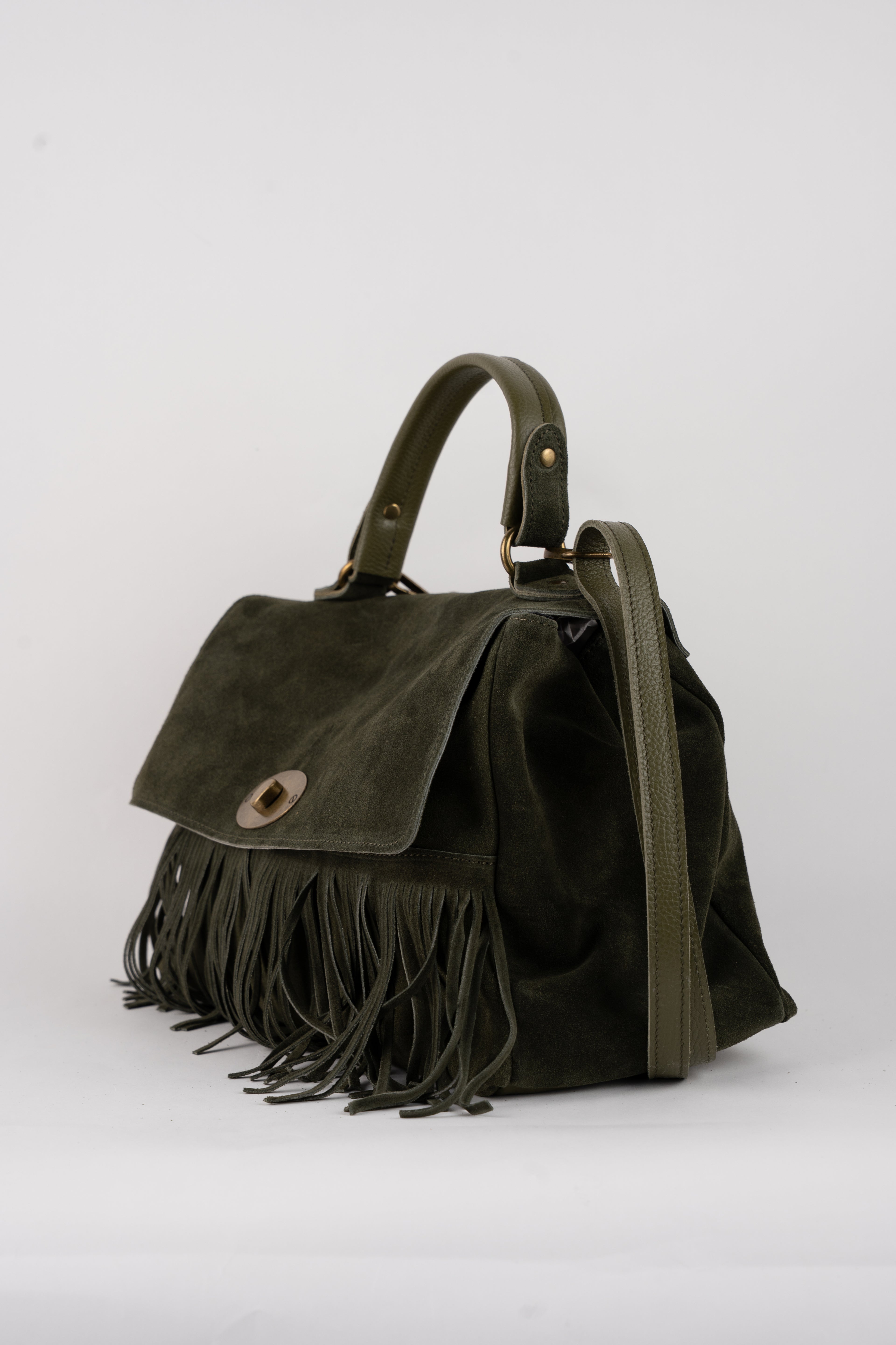 Sac A Main Mick Frange - Vert Bouteille
