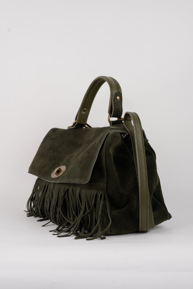 Sac A Main Mick Frange - Vert Bouteille