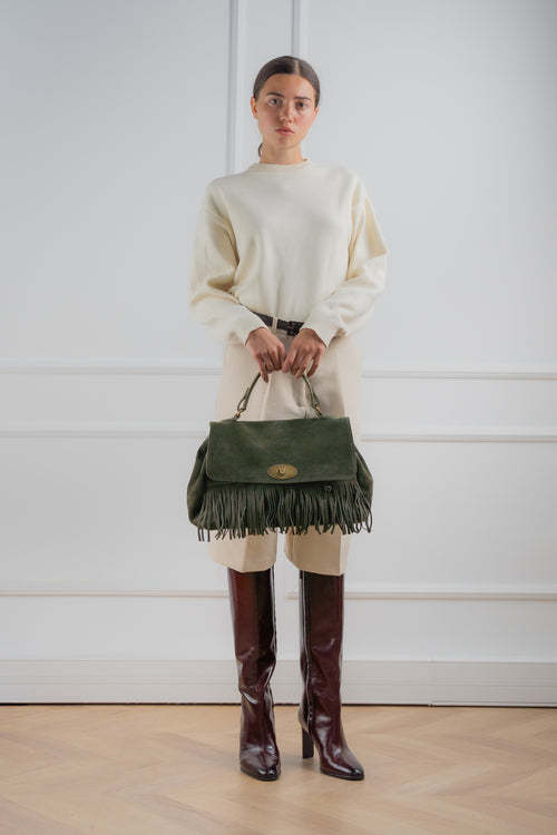 Sac A Main Mick Frange - Vert Bouteille