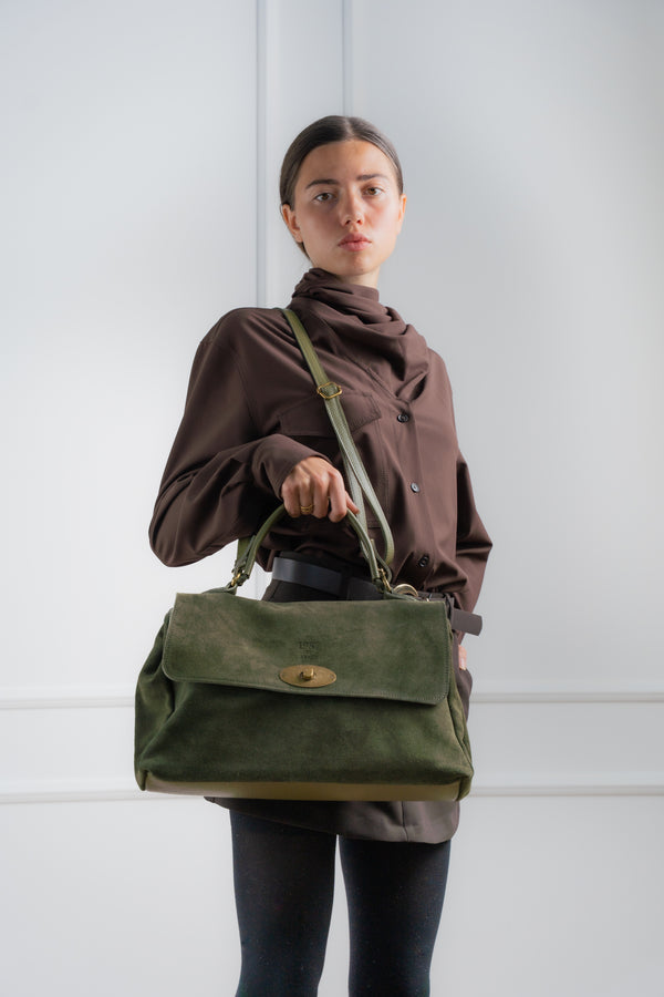 Bolso de Mano - Mick - Verde Botella