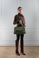 Sac A Main Mick - Vert Bouteille