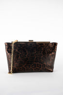 Norys Shoulder Bag - Brown Leopard Pattern