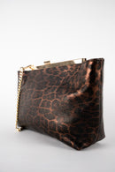 Norys Shoulder Bag - Brown Leopard Pattern