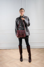 Otis Shoulder Bag - Burgundy