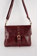 Otis Shoulder Bag - Burgundy