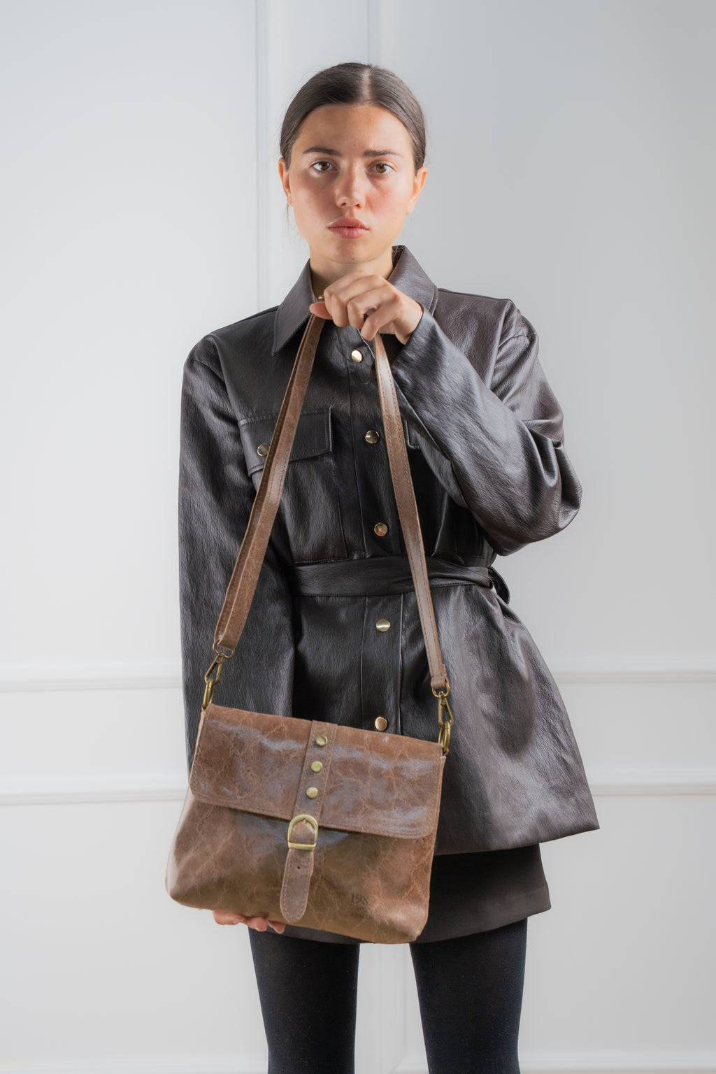 Sac à Bandoulière - Otis - Taupe