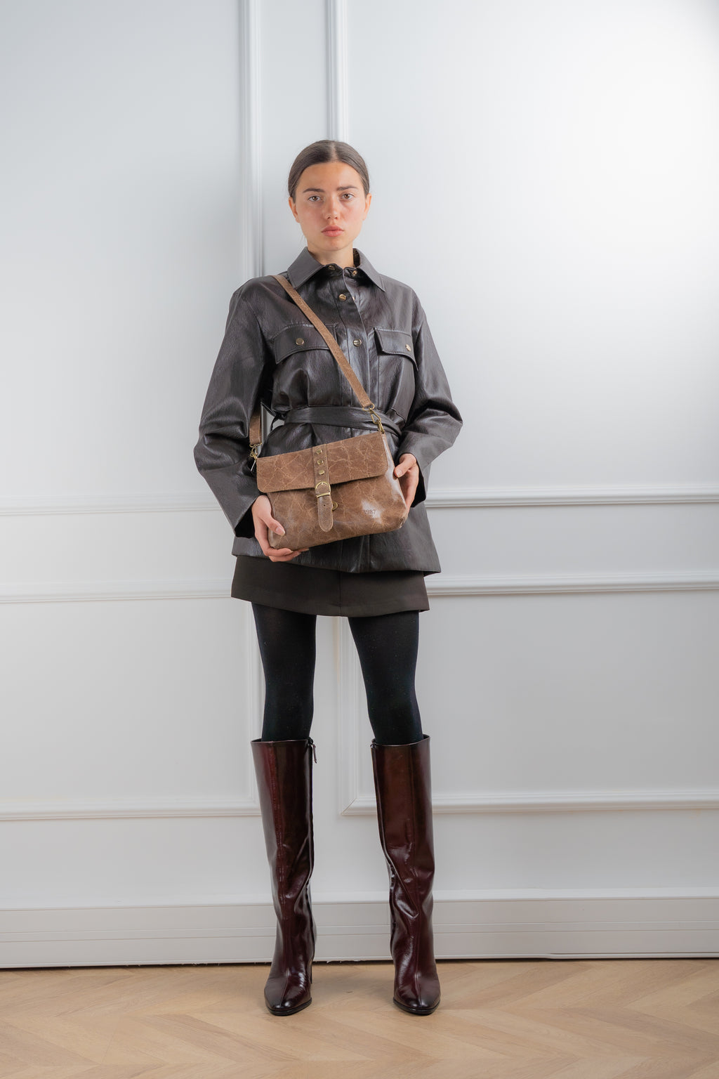 Sac à Bandoulière - Otis - Taupe