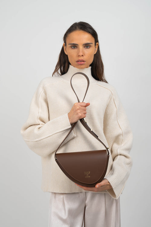 Bolso de hombro Raily - Marrón