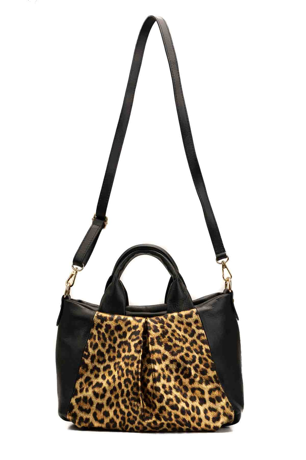 Sac A Bandouliere Rogue - Motif Leopard Noir