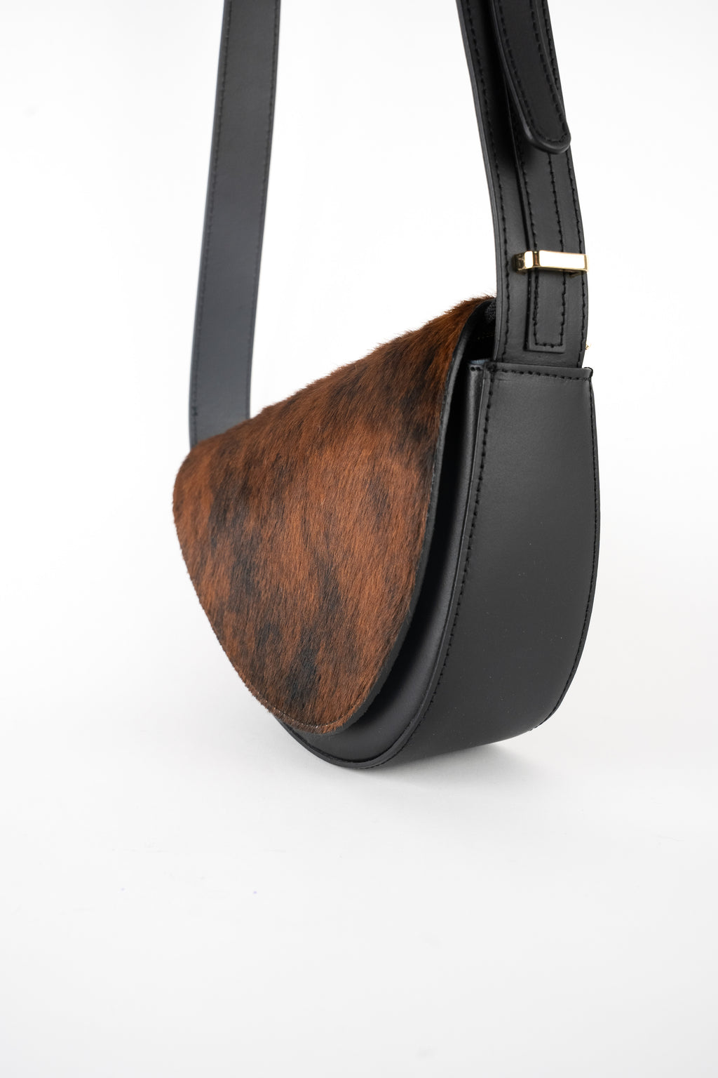 Bolso bandolera - Vael - tonos marrones