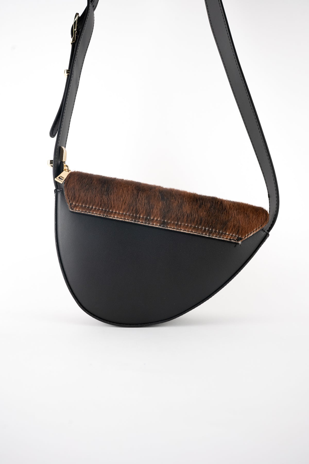 Bolso bandolera - Vael - tonos marrones