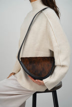 Bolso bandolera - Vael - tonos marrones