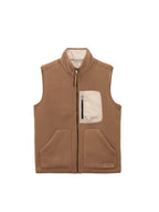Men’s Sleeveless Fleece - Kraft