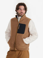 Men’s Sleeveless Fleece - Kraft