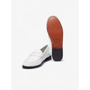 Weejun Wmn Penny - 010 White Lthr W/Black