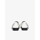 Weejun Wmn Penny Two Tone - 010 White Lthr W/Black