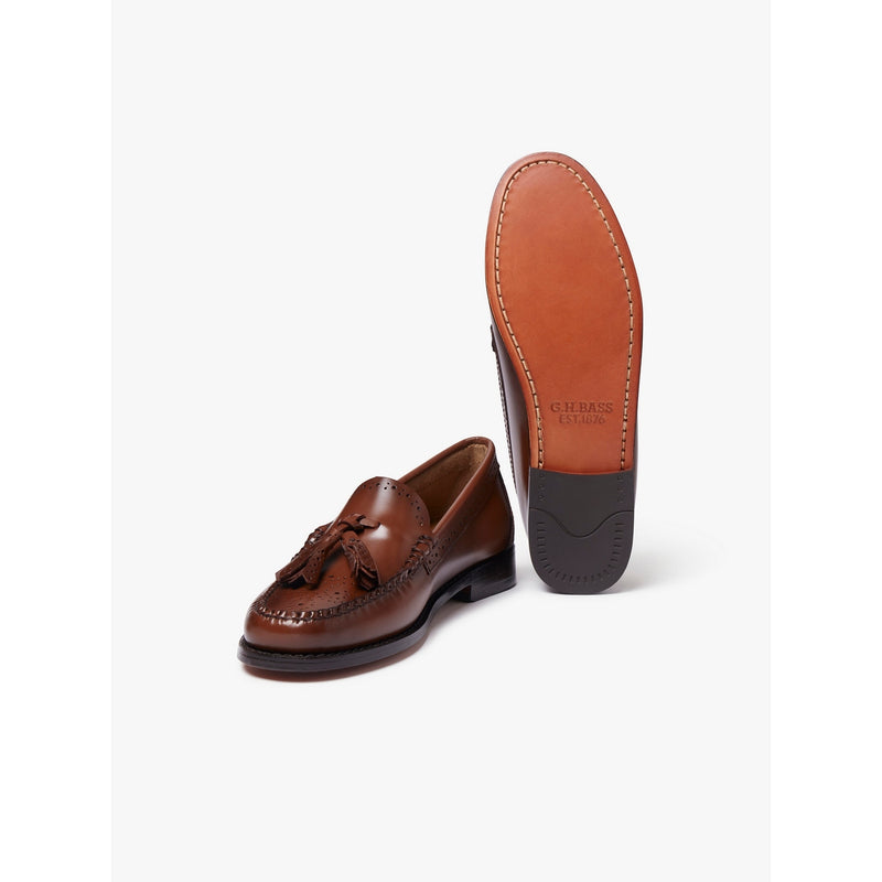 Weejun Wmn Estelle Brogue - Cognac Lthr