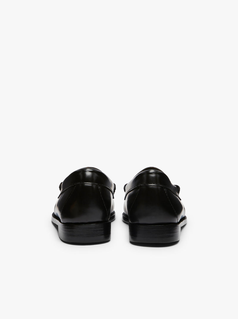 Weejun Wmn Esther Kiltie - Black & White Lthr