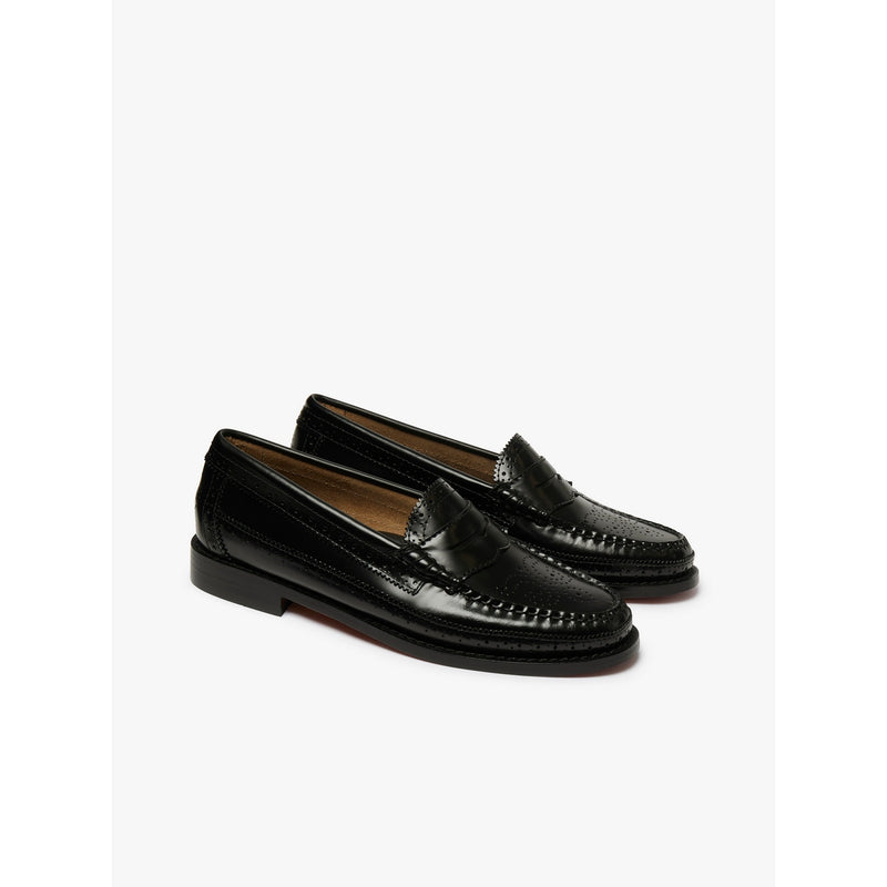 Weejun Wmn Penny Brogue - Black Lthr