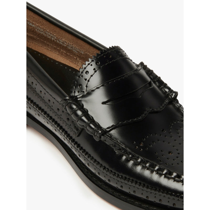 Weejun Wmn Penny Brogue - Black Lthr