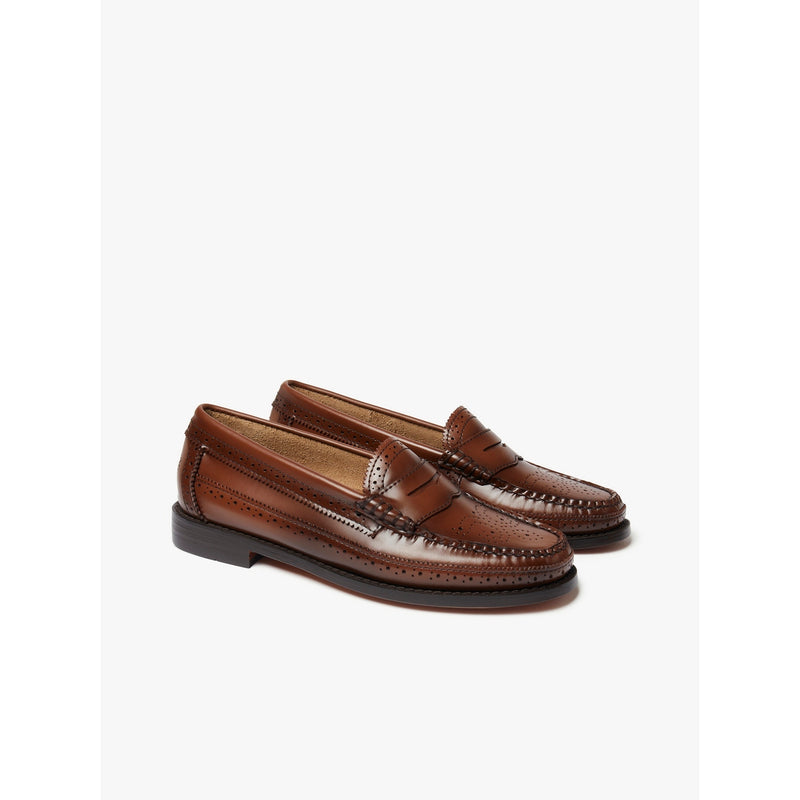 Weejun Wmn Penny Brogue - Cognac Lthr