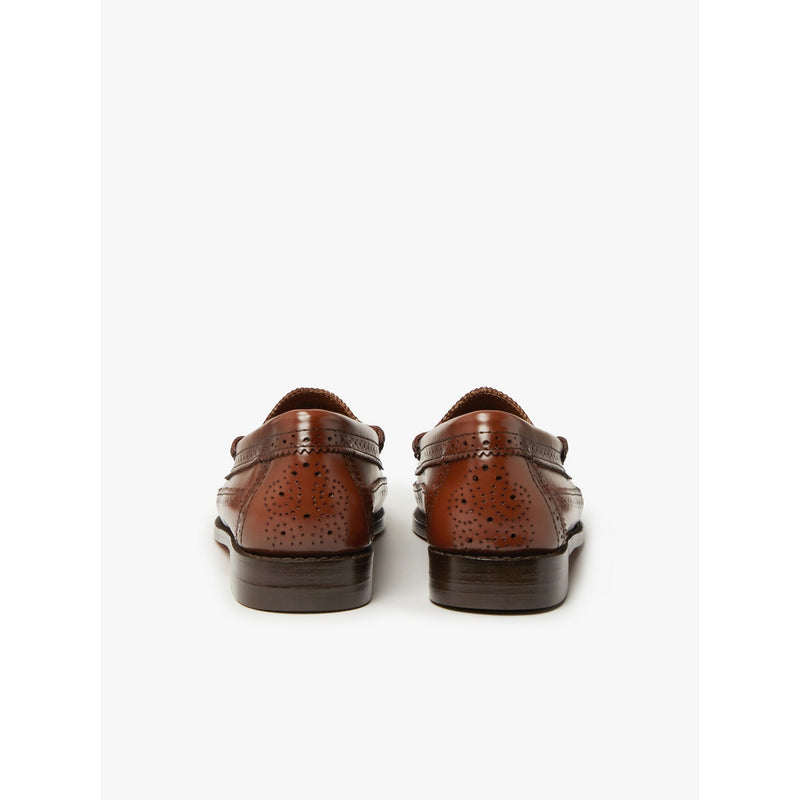 Weejun Wmn Penny Brogue - Cognac Lthr