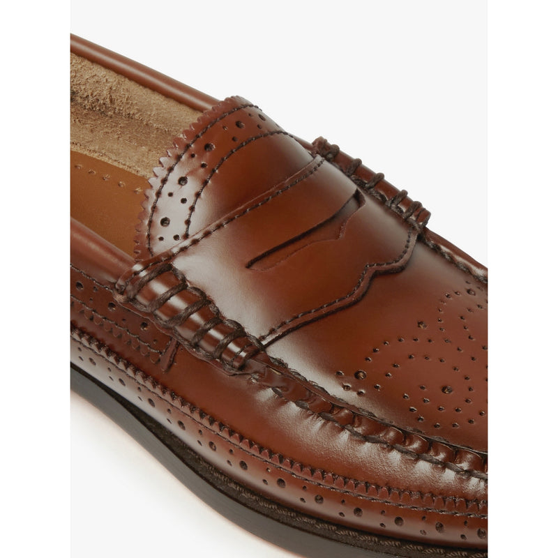 Weejun Wmn Penny Brogue - Cognac Lthr